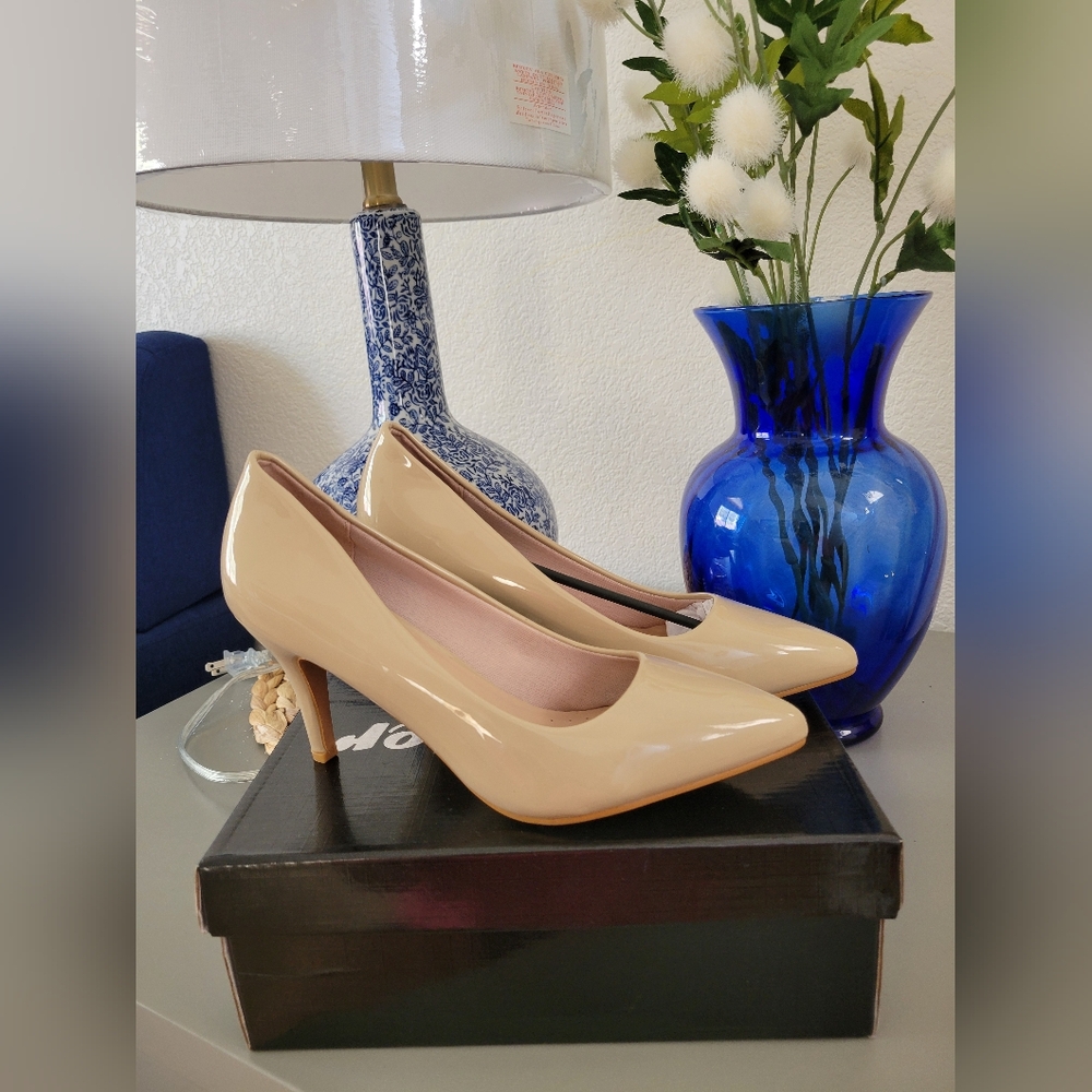 stilettos shous nude Elegant color nude go with all clothes